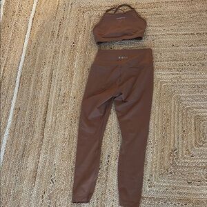 NOBULL Brown Seamless Leggings High-Waisted Performance